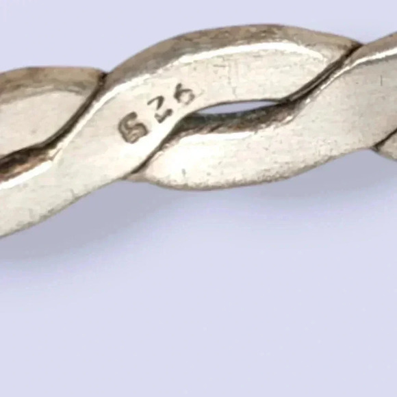 Vintage Tango Sterling Closed Bangle - Picture 3 of 4